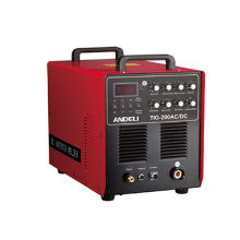 Machine de soudage professionnelle en acier inoxydable Inverter AC / DC Machine à souder Tig Square Tig-200 (type MOSFET)